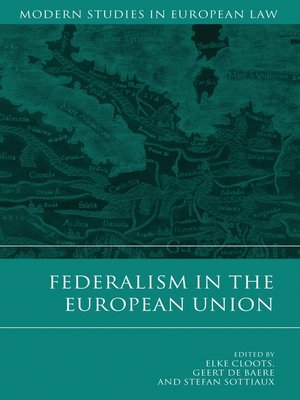 cover image of Federalism in the European Union